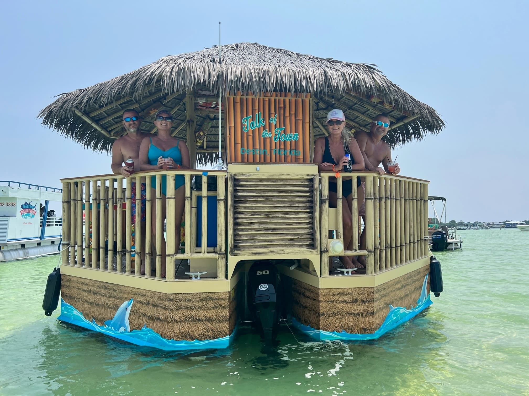 Tailfins Tiki Private Cruise to Crab Island — Small-Group Escape from Destin photo 1