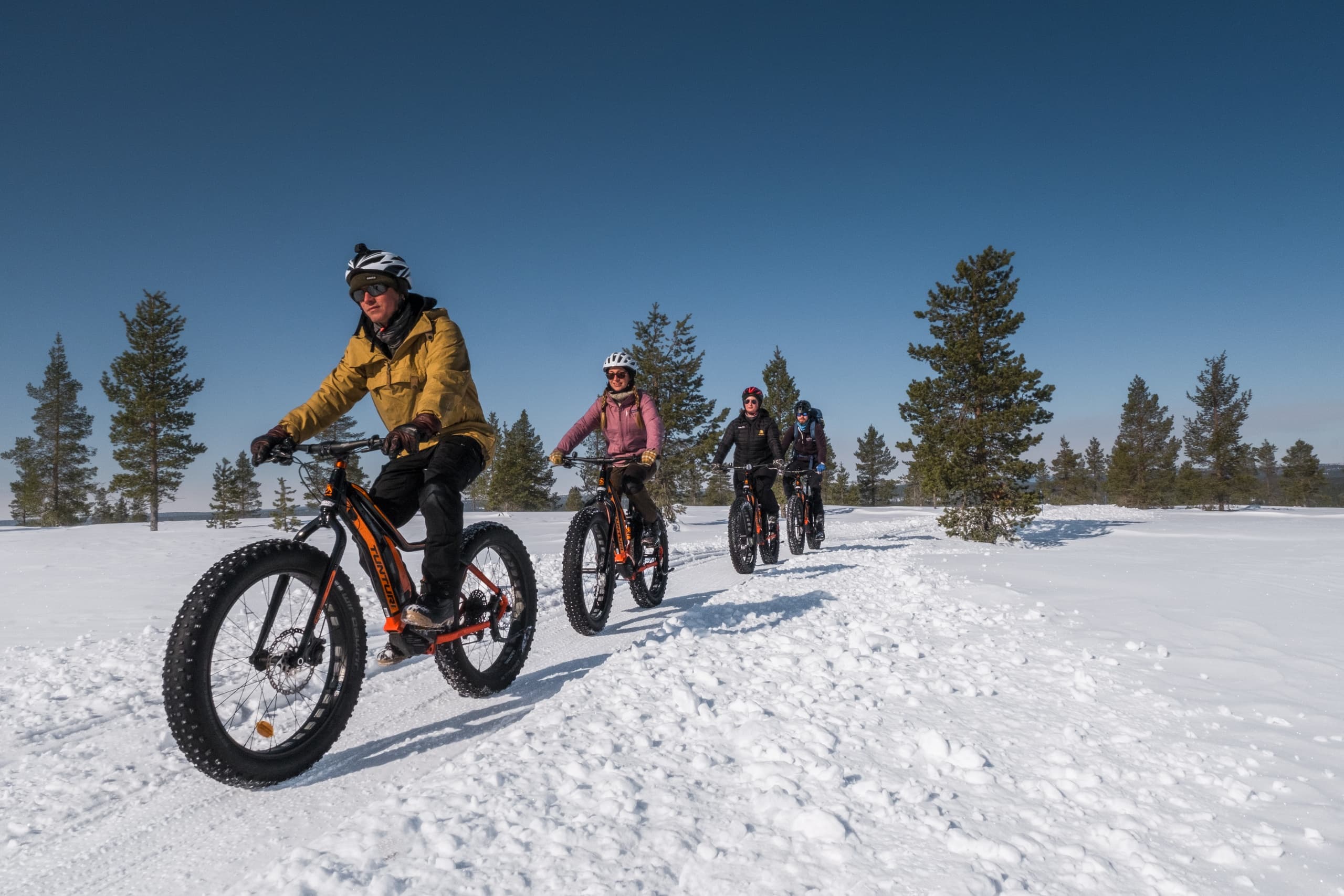 Land Adventures with Wilderness Hotel Kieppi in Northern Lapland