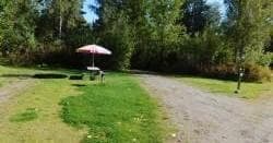 Rustic Camping at Montana Creek Campground’s Camp Site 10