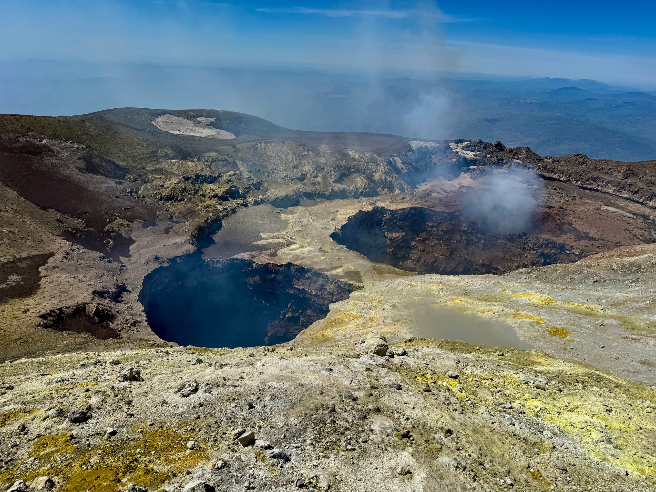 Mount Etna Summit Craters with Etna Hiker in Sicily