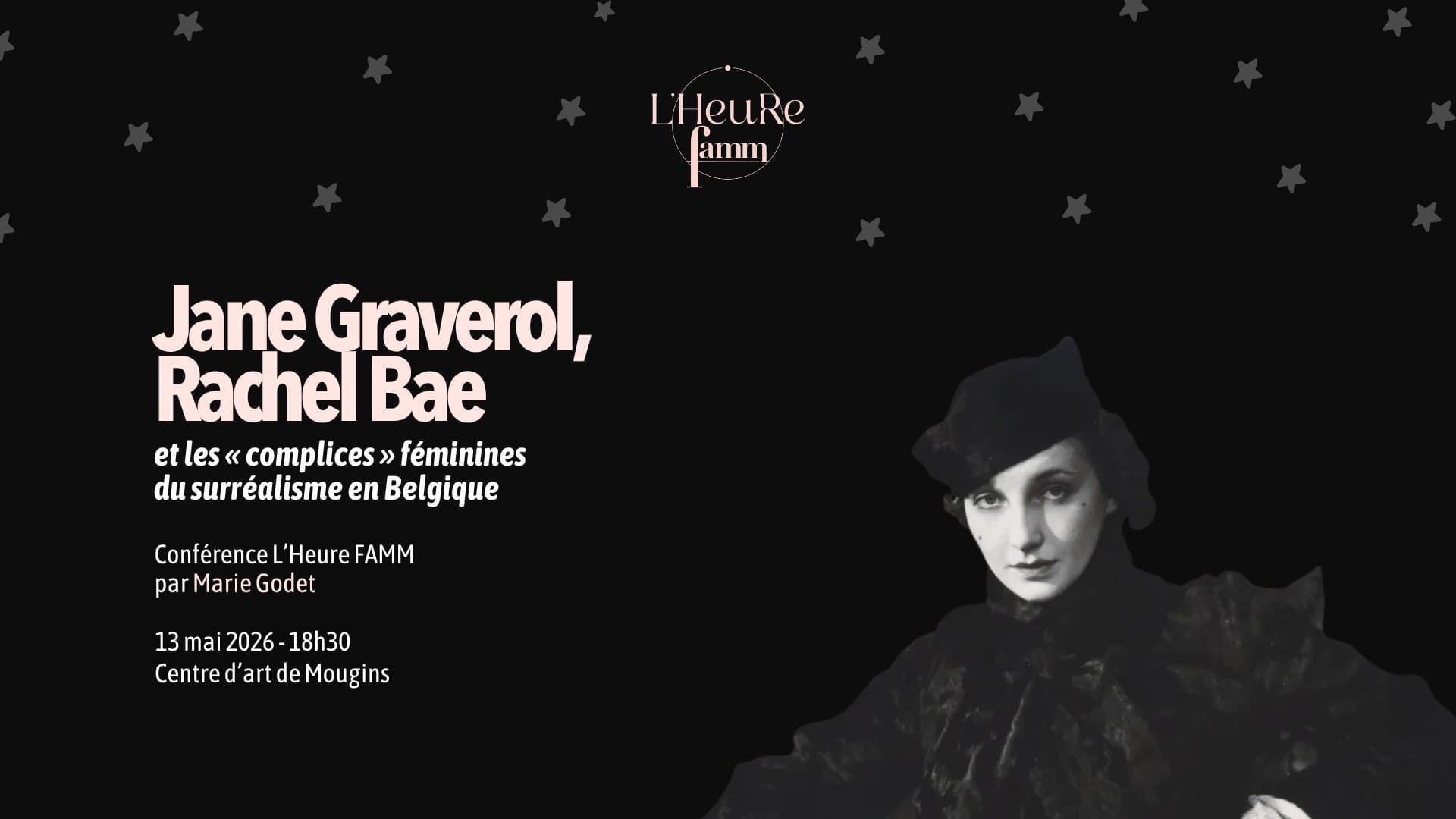 Reclaiming Women of Belgian Surrealism: Marie Godet Lecture in Mougins