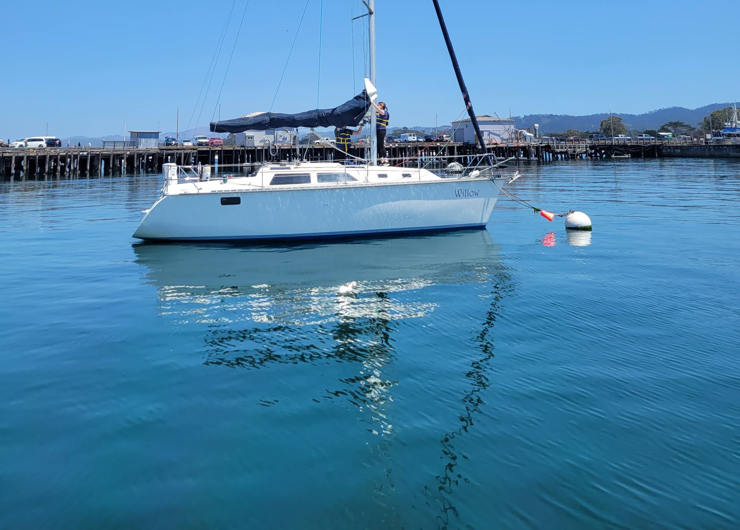 Sail Monterey: Hunter 30ft Catamaran Adventure