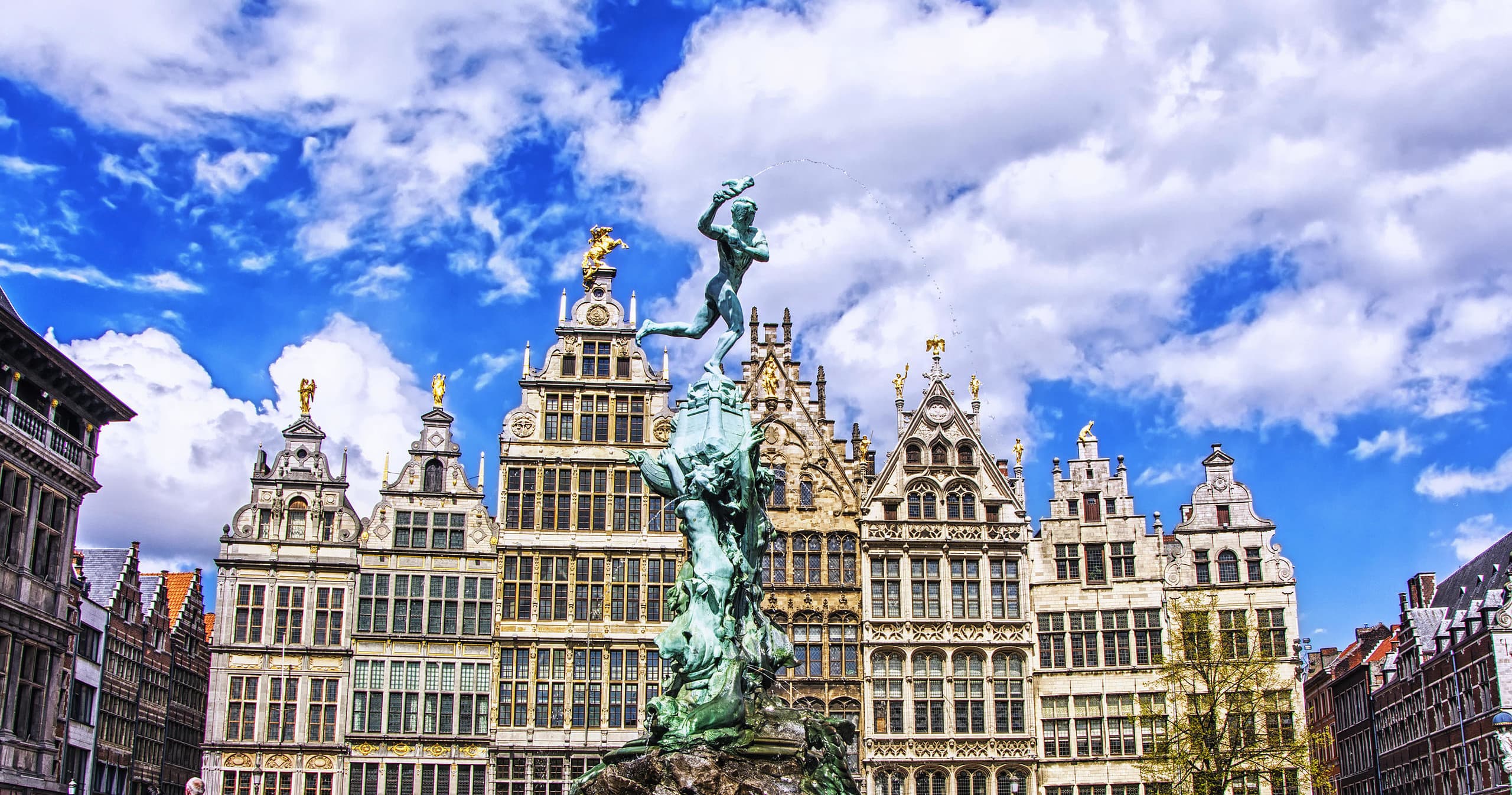 Historic Antwerp Tours with Legends Tours at Grote Markt