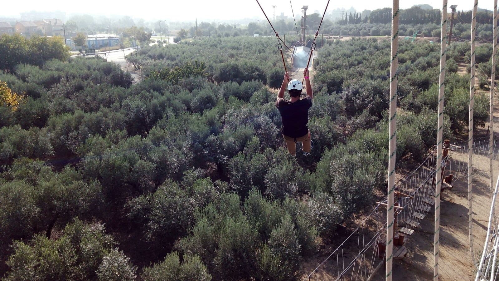 Tirolina MegaJump: 140-Meter Zipline & Theatrical Cave Landing in Cambrils photo 2