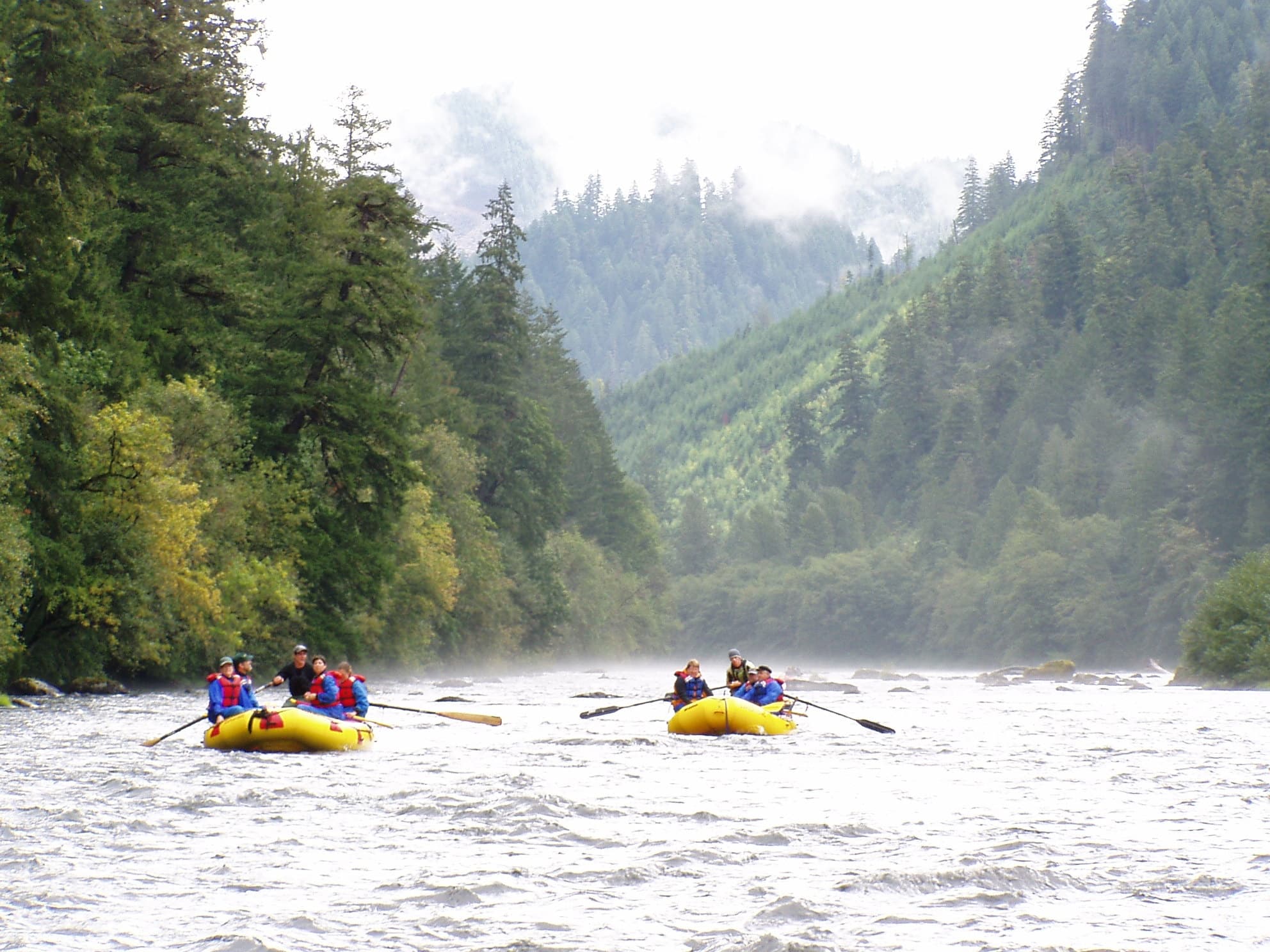 2 Day McKenzie River Overnight Rafting in Oregon