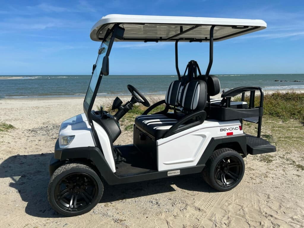 Explore Edisto Beach in Style: Weekly LSV 4-Passenger Cart Rental