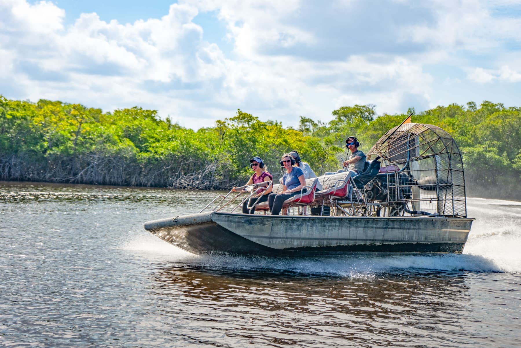 Captain Jack's Airboat Tours fleet
