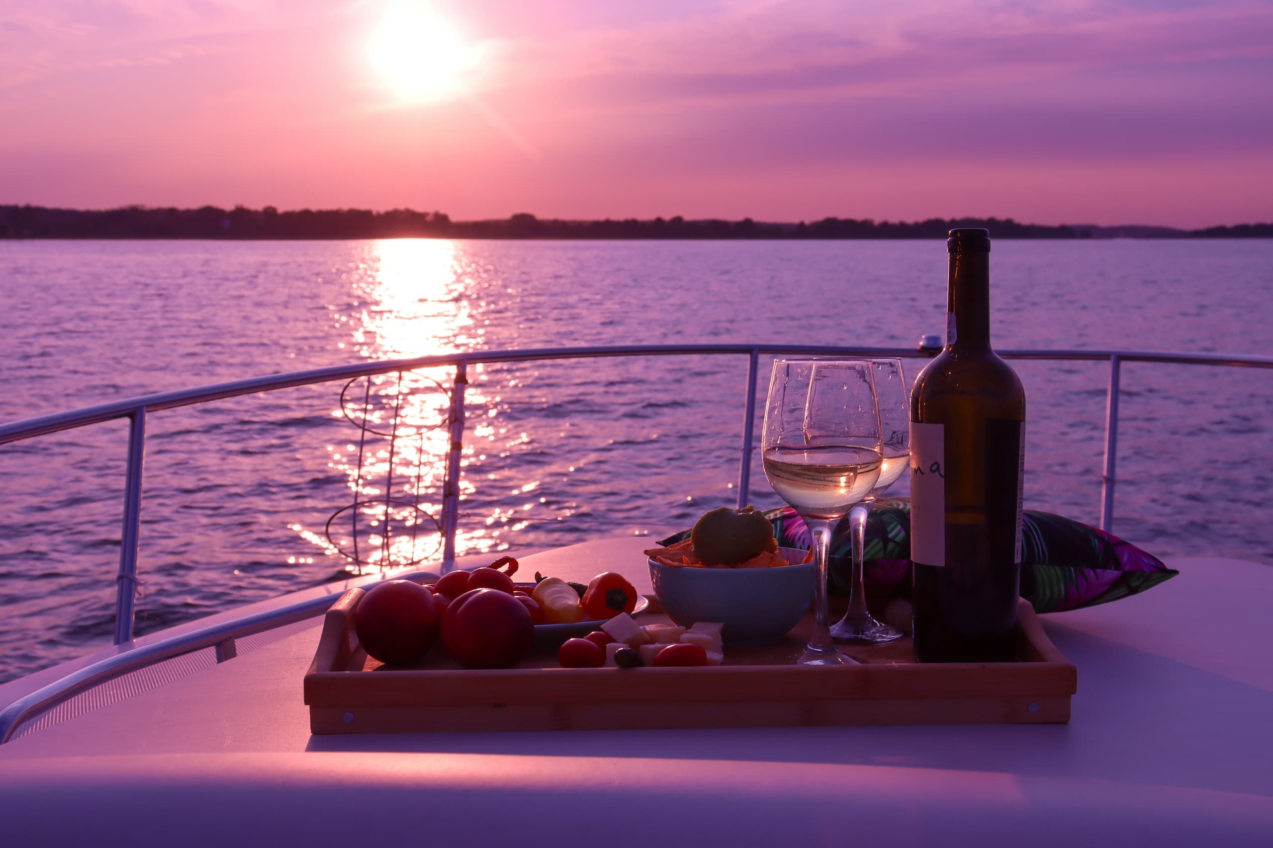 Sunset Cruise in Vourvourou with Dream Swim Boat Rental