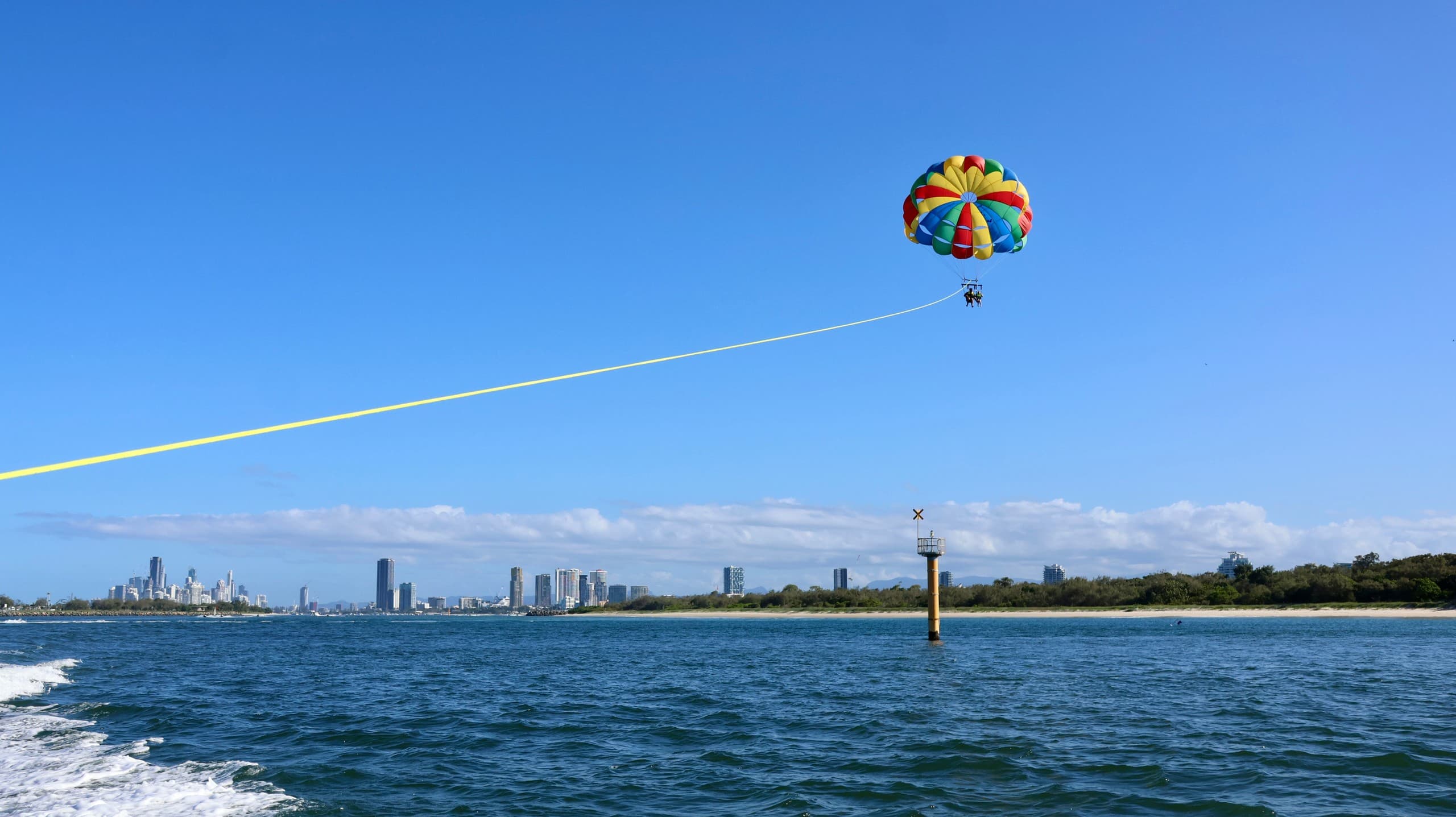 Parasail the Gold Coast: Four-Person 400ft Sky Flight from Southport Pier photo 3