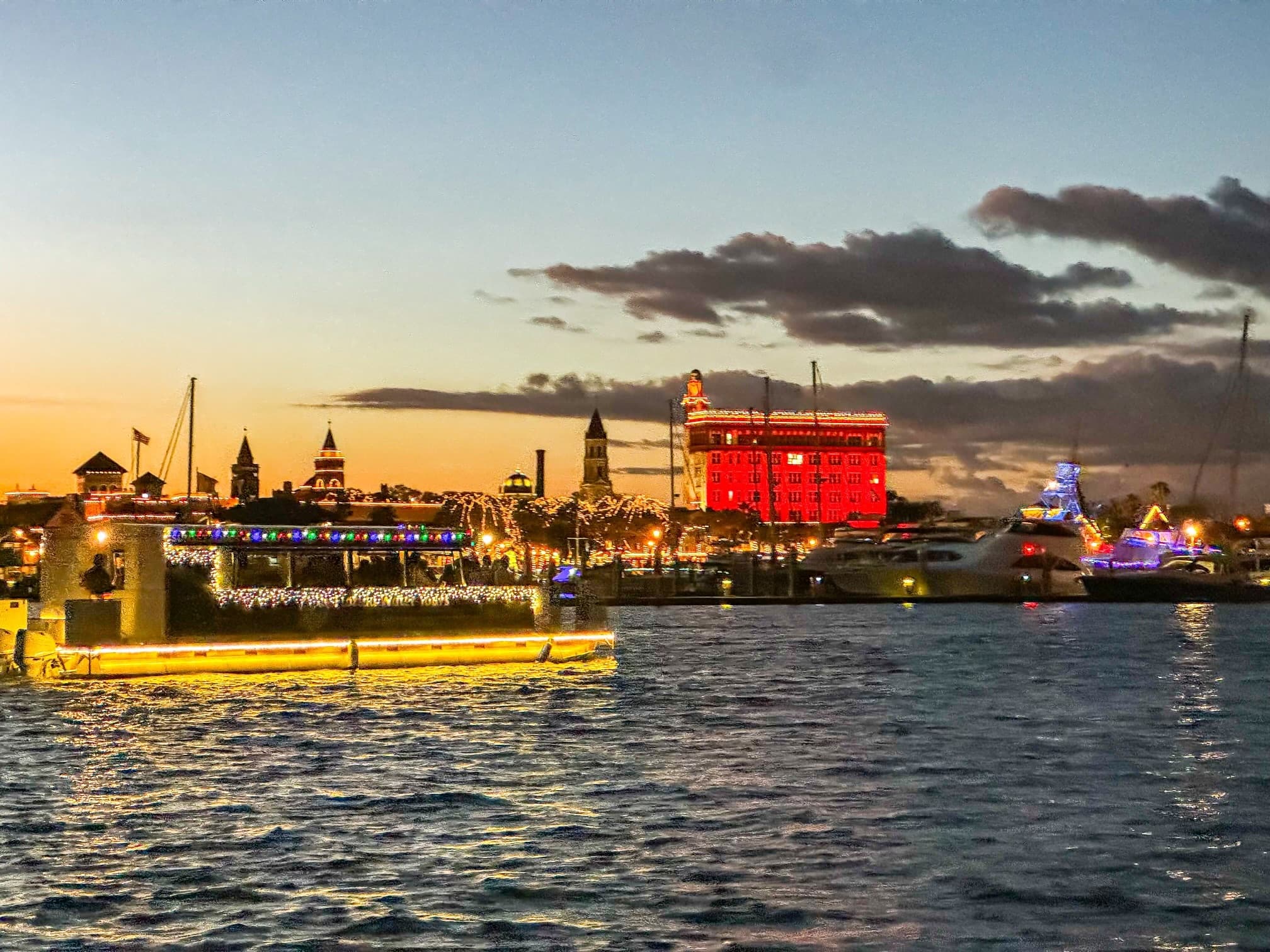 Sunset Nights of Lights Cruise with Florida Water Tours