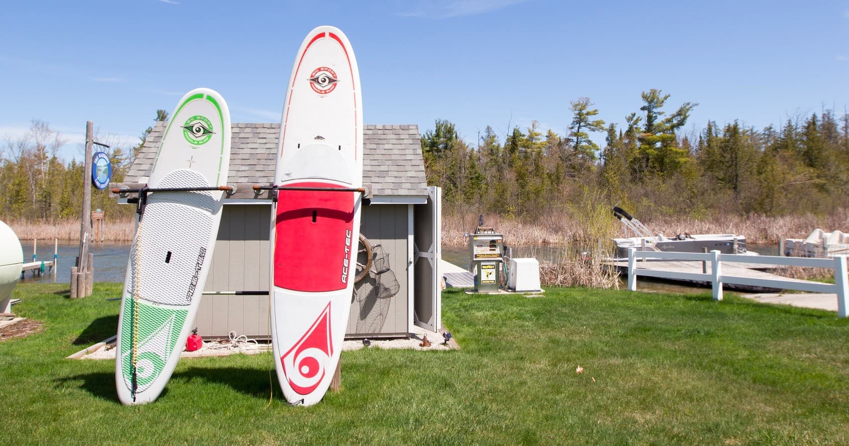 SUP Board Rentals at Lake Leelanau, Michigan