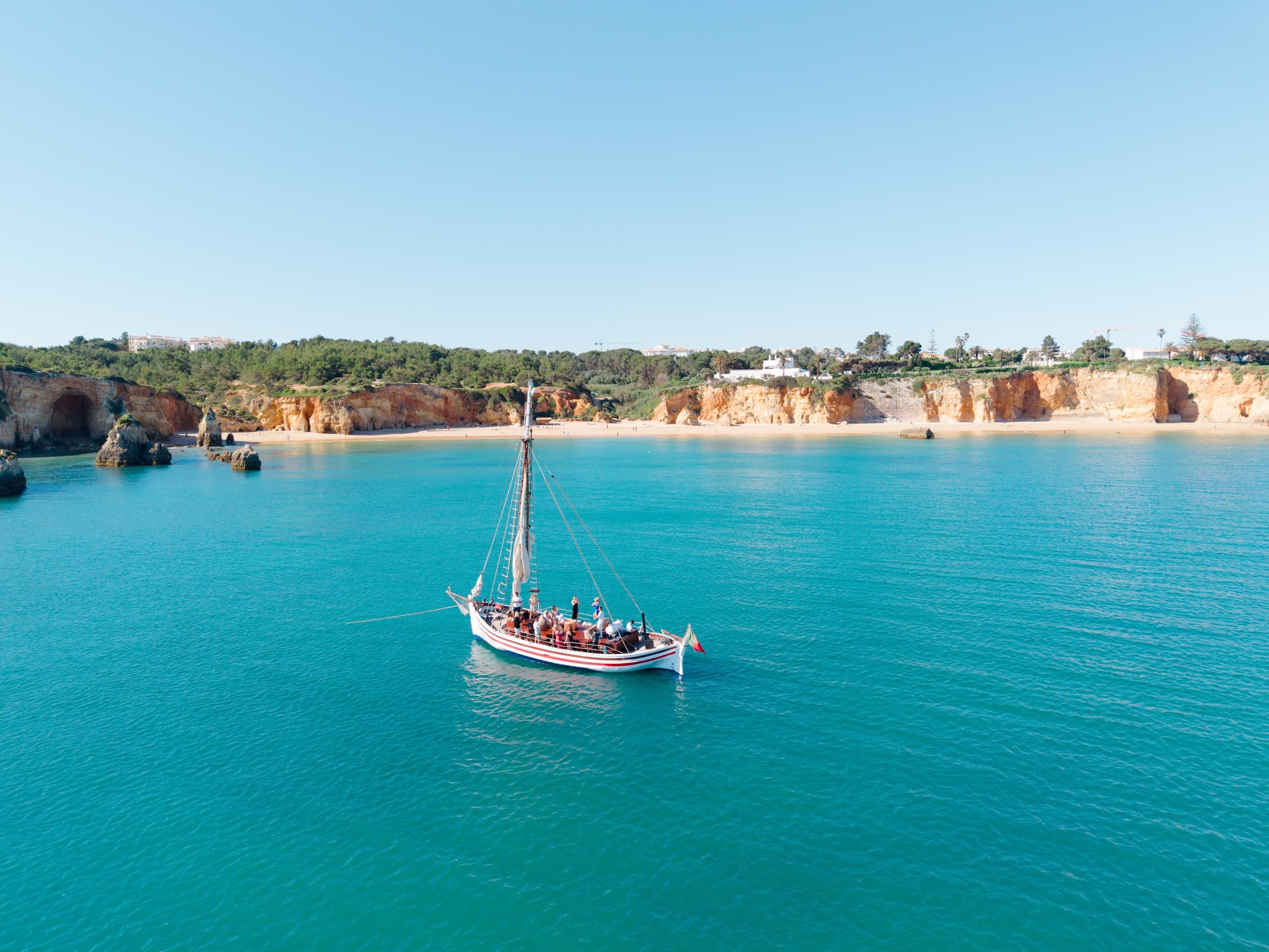 Atlantic Morning Escape: Sail and Swim the Algarve’s Algar Seco Cliffs photo 4