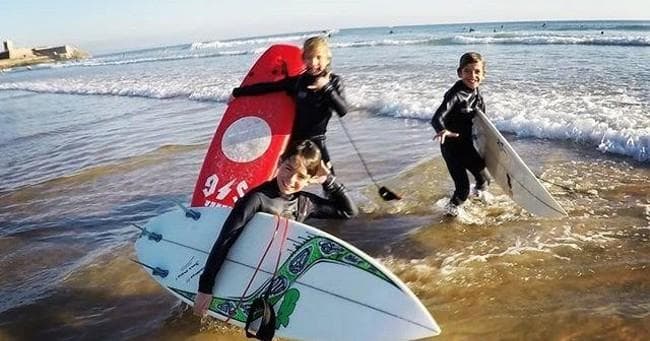 Surf At Surf School Kids Classes in Colares, Lisboa