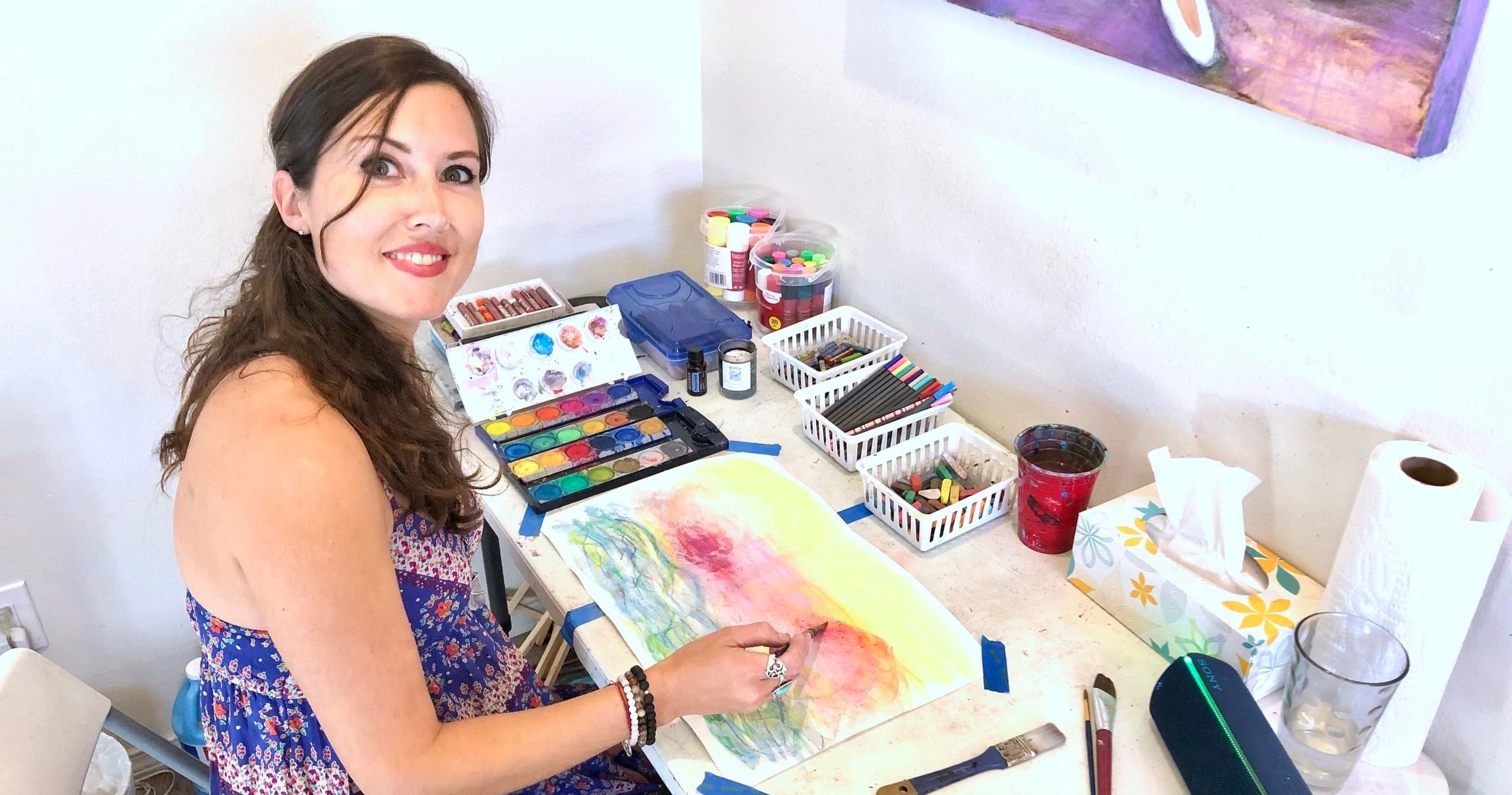 Drawing Your Breath: Mindfulness Art Workshop in Santa Fe