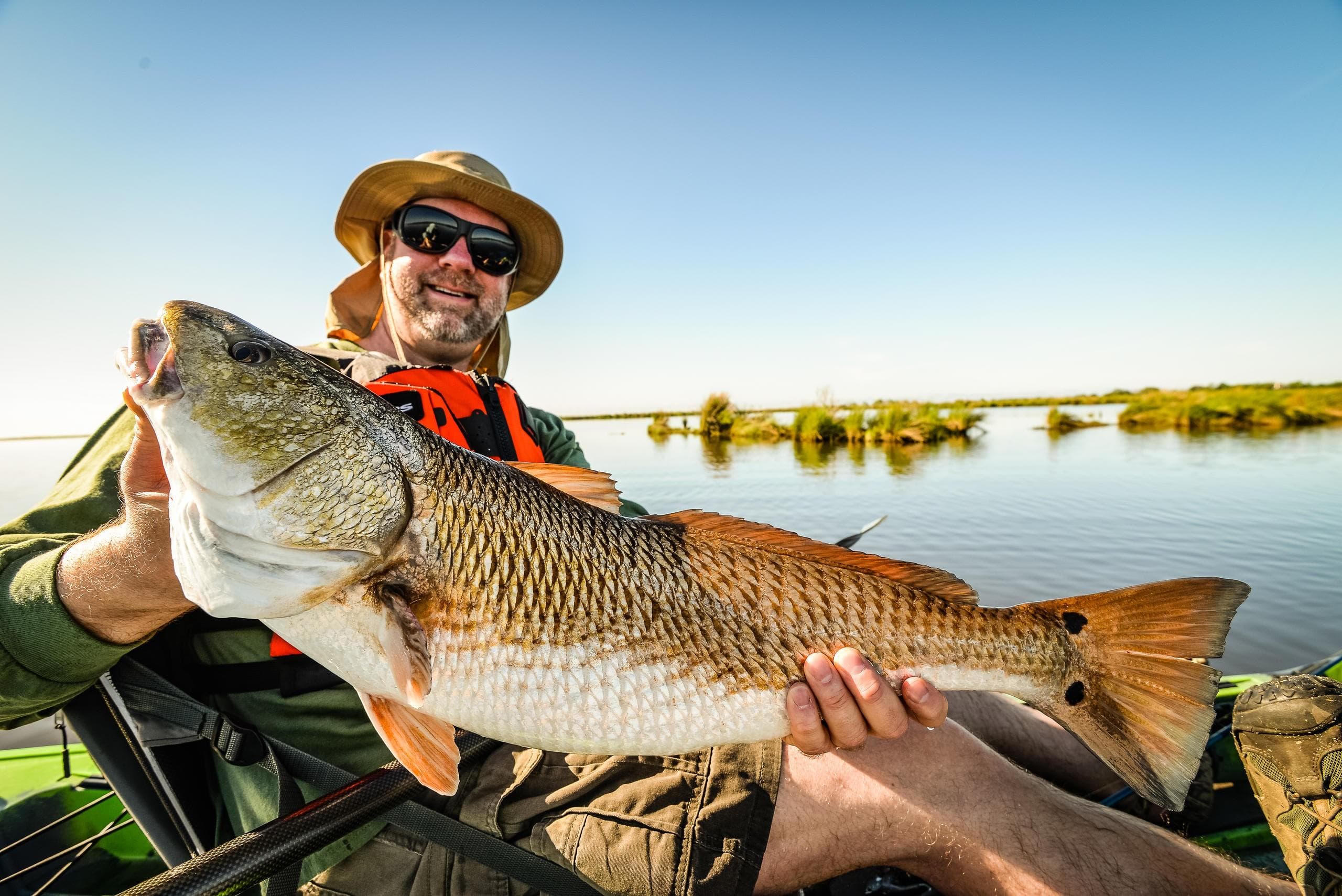 Inshore Kayak Fishing with Wild Louisiana Tours in New Orleans