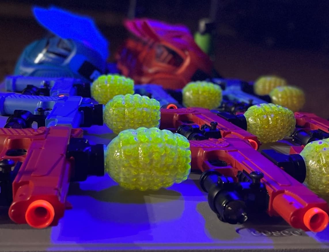 Saturday Night Glow at Gladiator Paintball Park: Thrilling Nighttime Gellyball in San Luis Obispo