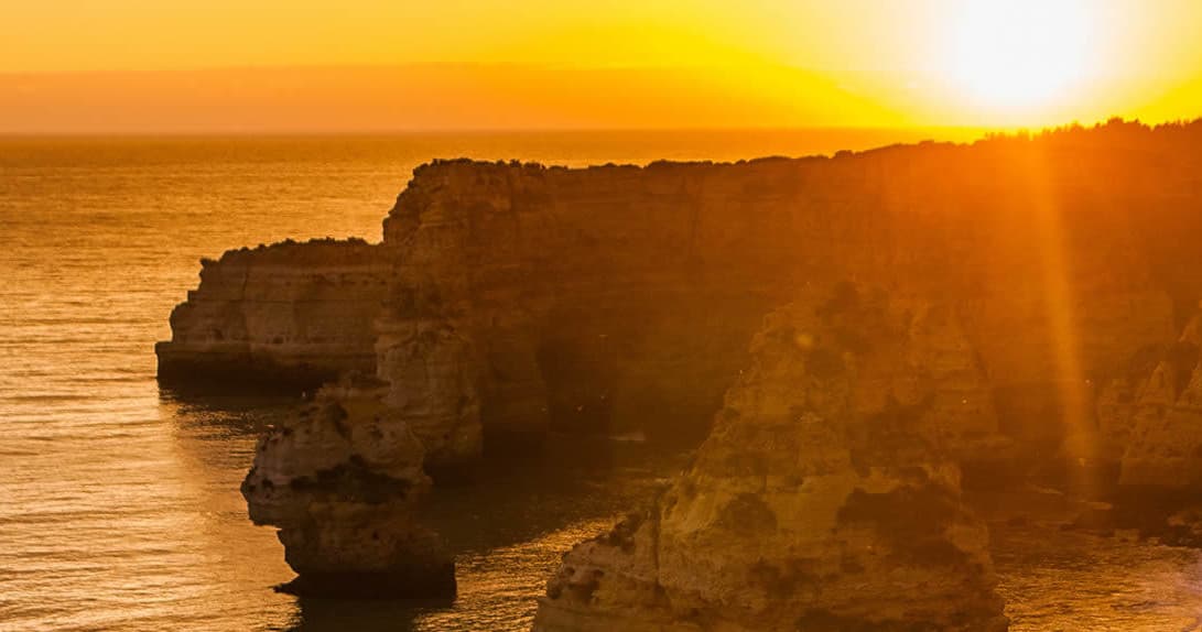 Coastal Adventures with Algarve Cave Captain in Portimão