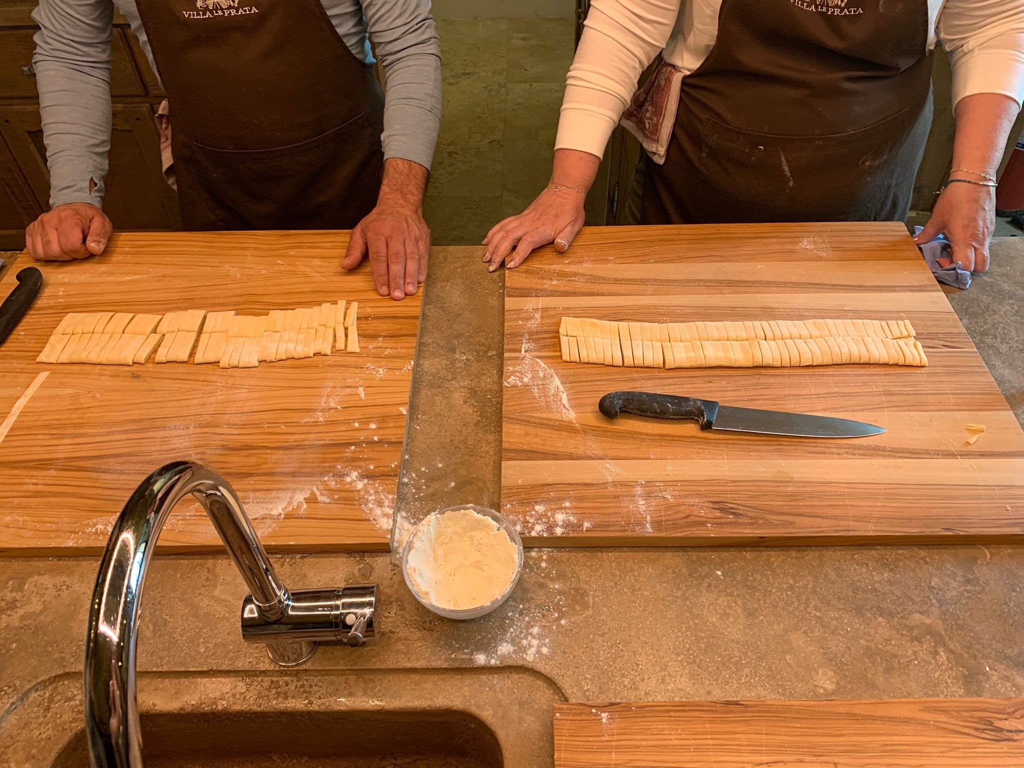 Hands-On Pasta Class in Montalcino Villa: Make Tagliatelle & Taste Brunello photo 1