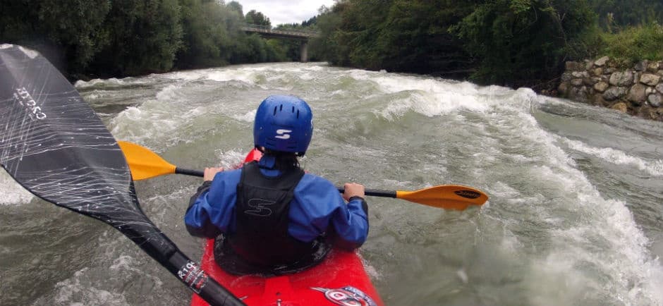 Savinja River Kayak: 10km Alpine Rapids & Swim Pools from Luče