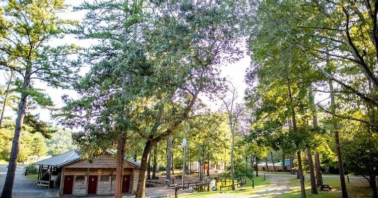 Campsite 4 at Majestic Caverns Campground