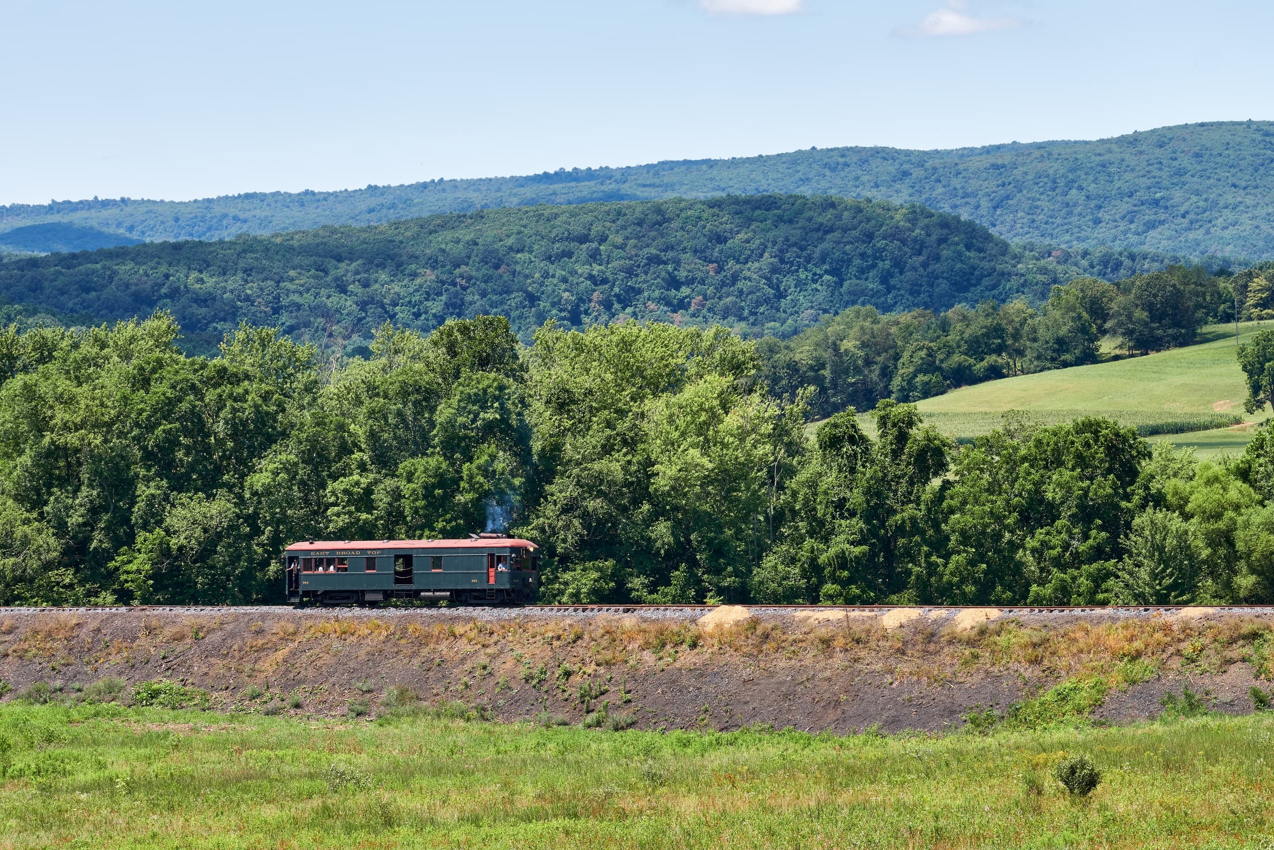Historic M-1 Excursion in Rockhill, Pennsylvania