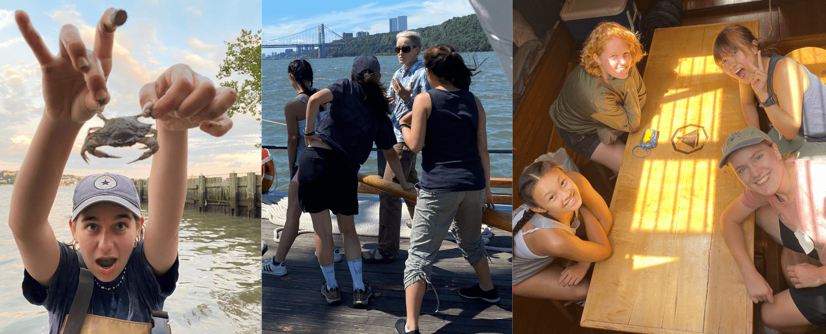 Water Activities with The Sailing Classroom on Hudson River