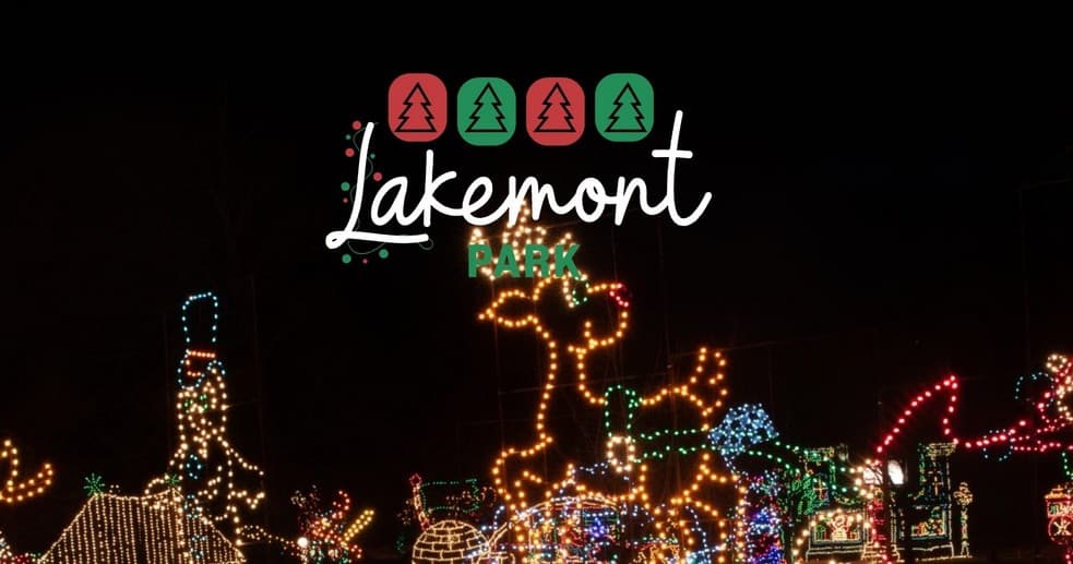 Holiday Lights Drive at Lakemont Park, Altoona PA