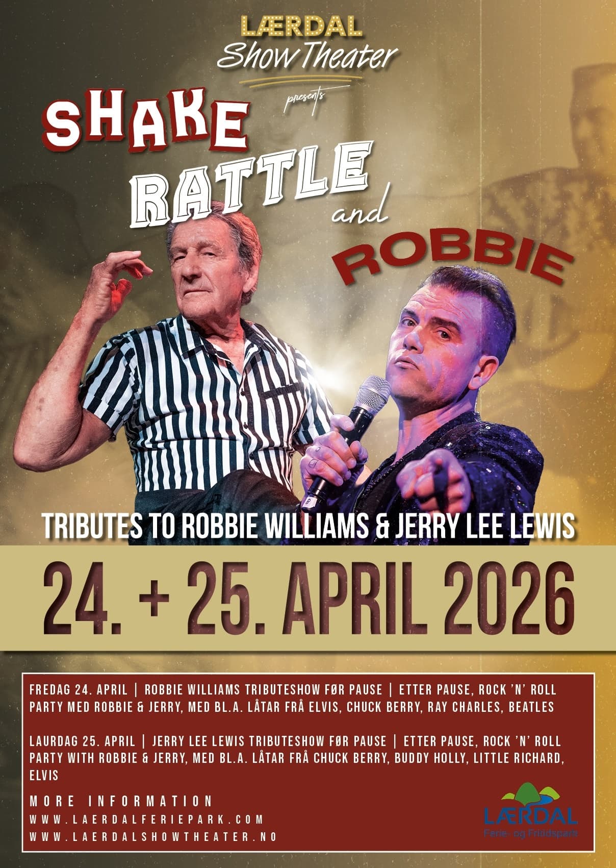Shake Rattle & Robbie: Jerry Lee Lewis Tribute and Rock'n'Roll Party in Lærdal photo 2