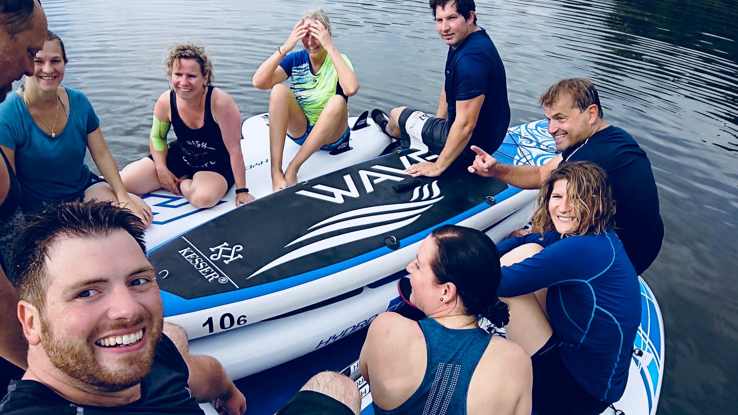 Water-Activities & SUP at Riverhouse Stuttgart on the Neckar