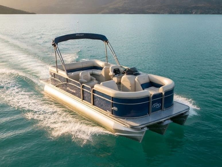 Okanagan Escape: Manitou 23ft 135 hp Rental for Sun, Swim, and Celebration