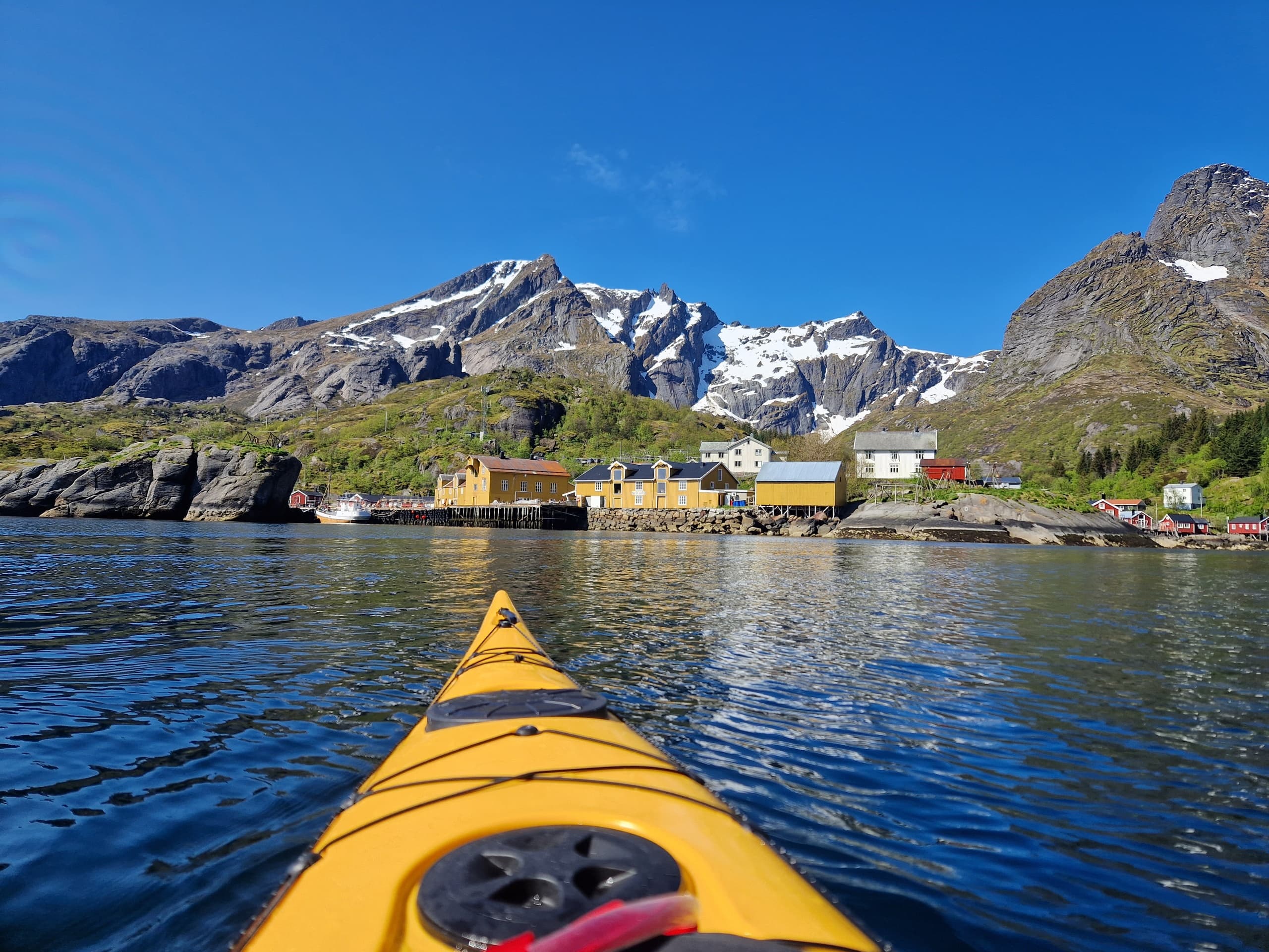 Kayaking Adventures with Nusfjord Village & Resort