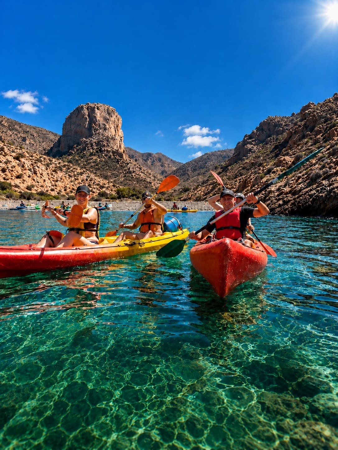 Sea Kayak to Cala Cerrada: Snorkel the Marine Reserve of Cabo Tiñoso from La Azohía