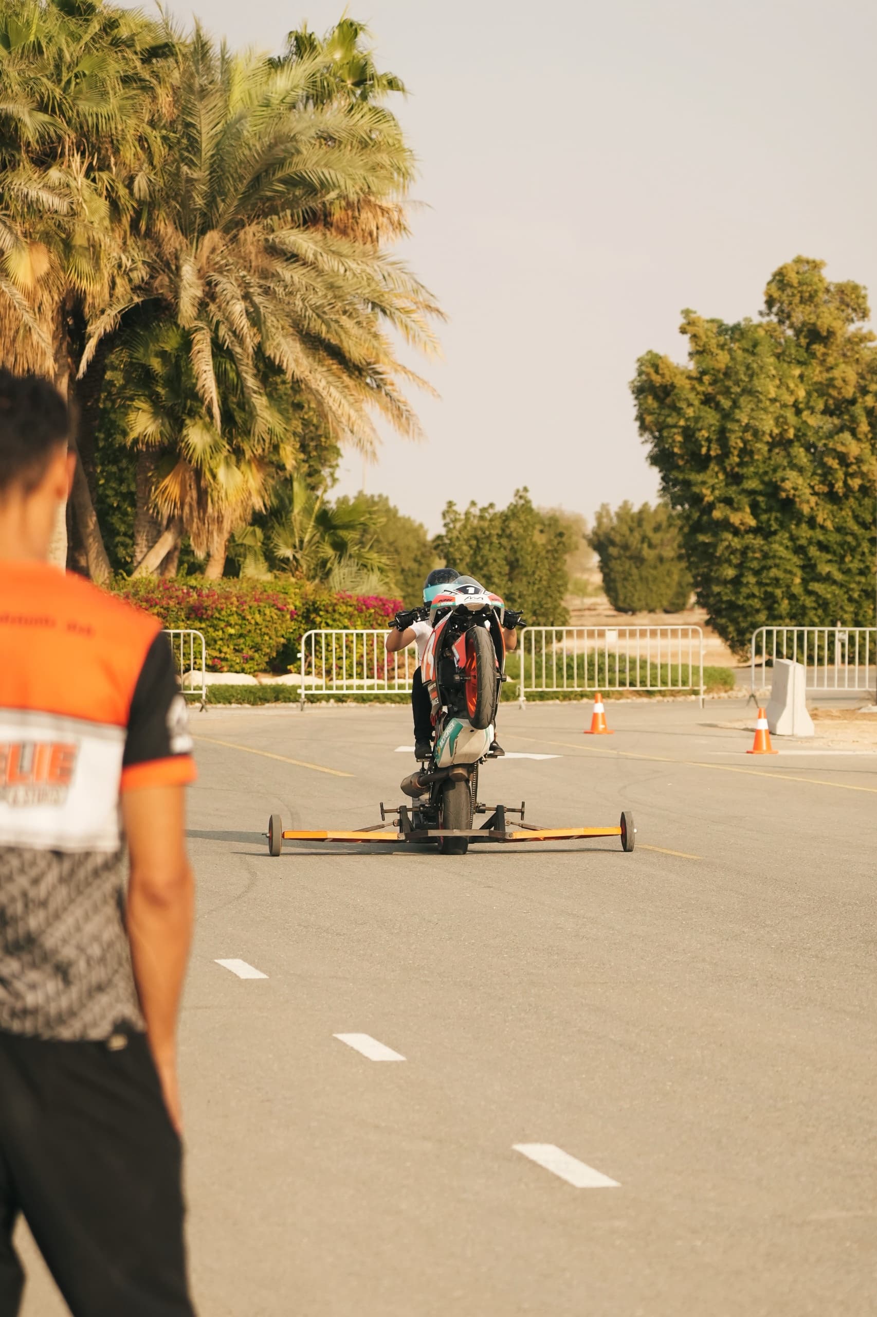 Beginner Wheelie Clinic in Dubai: 1-Hour Group Wheelie Lesson in 'Ud al Bayda' photo 1