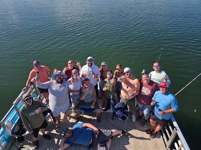 Big Blue Private Charter on Mille Lacs: 60-Foot Boat for Groups & Fishing