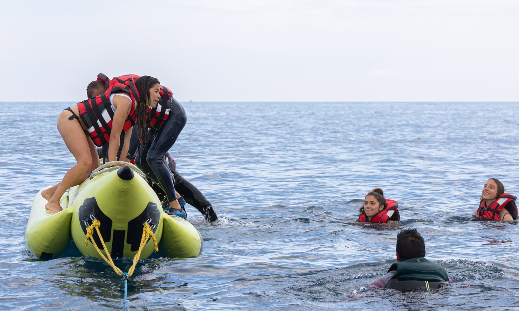 Badalona Banana Boat: High-Speed Mediterranean Ride for Families and Groups photo 2