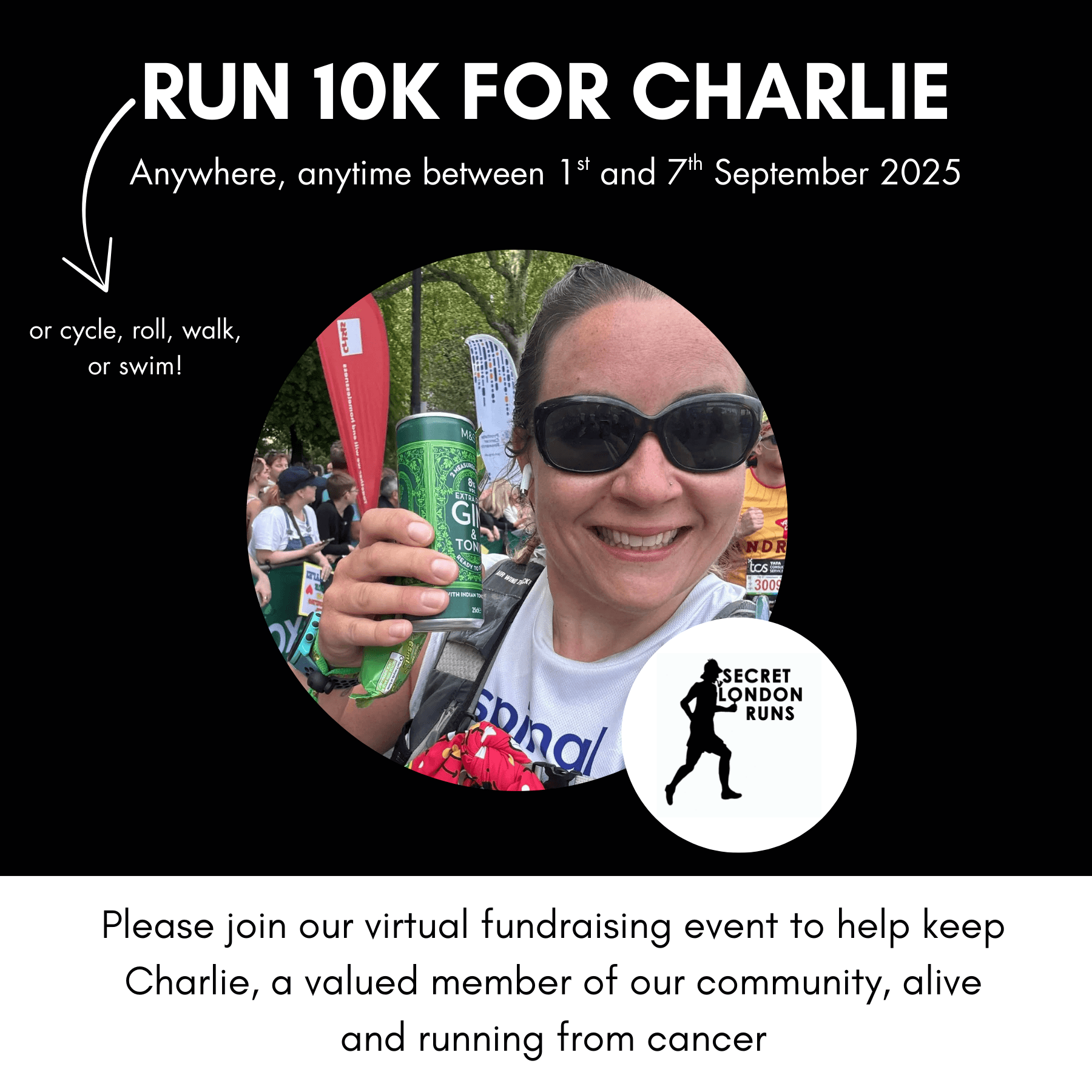 Virtual 10k Challenge with Secret London Runs