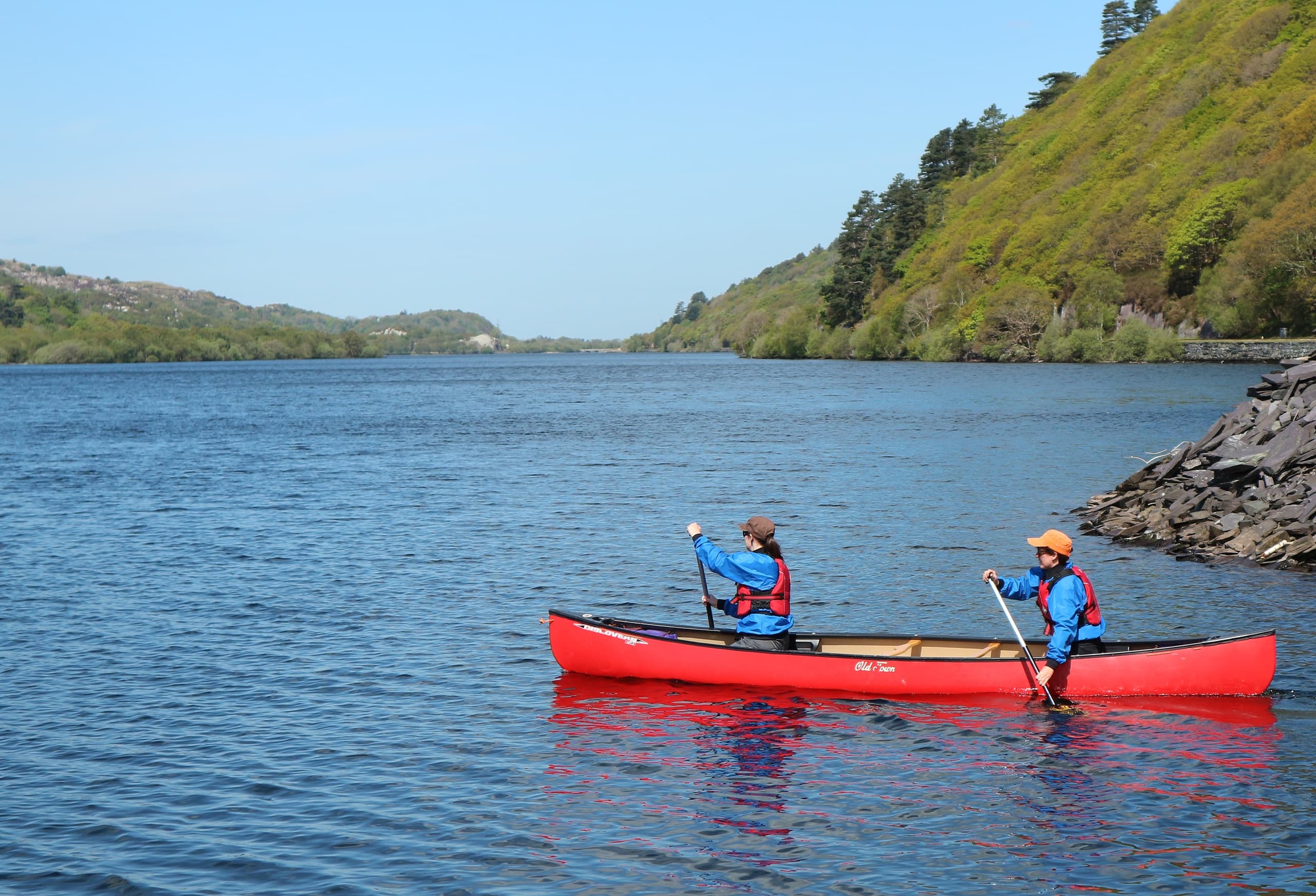 Private Open Canoe Tours on Llyn Padarn: Paddle beneath Yr Wyddfa (Snowdon)