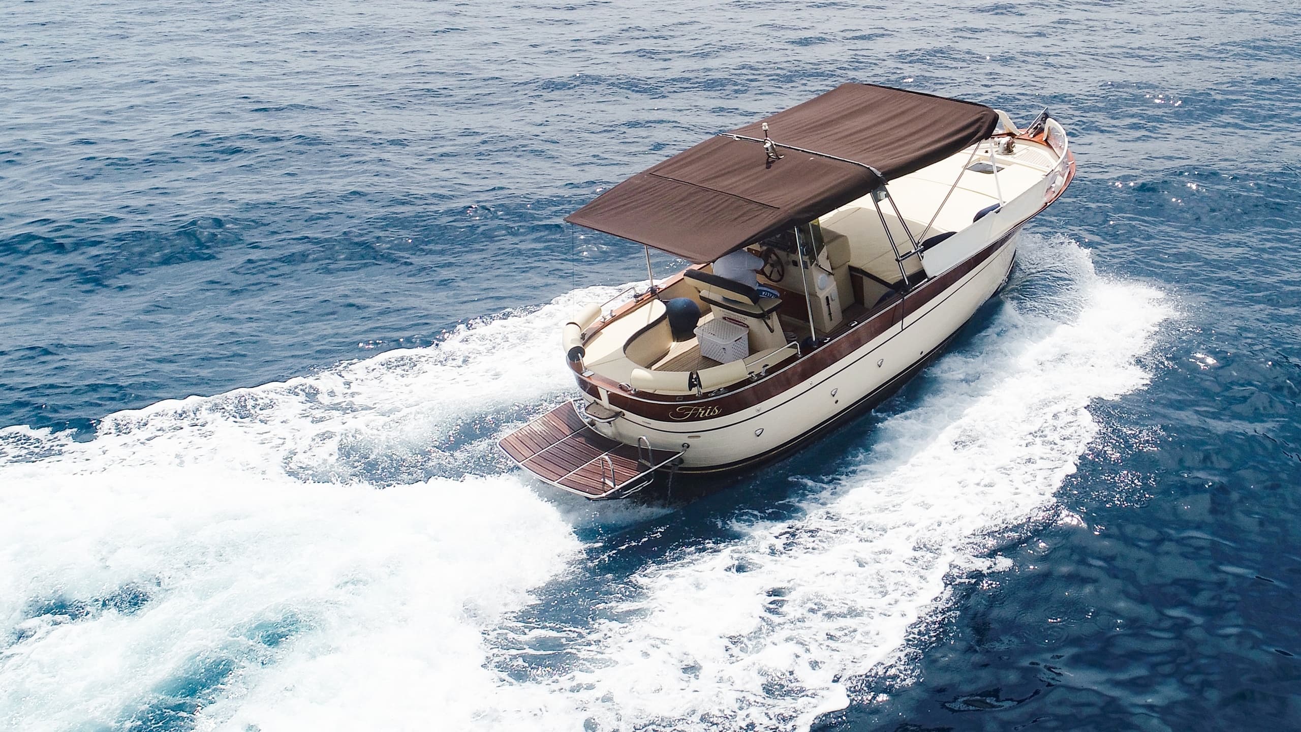 Jeranto 7.50 Boat Adventure with Excursion Boat Sorrento