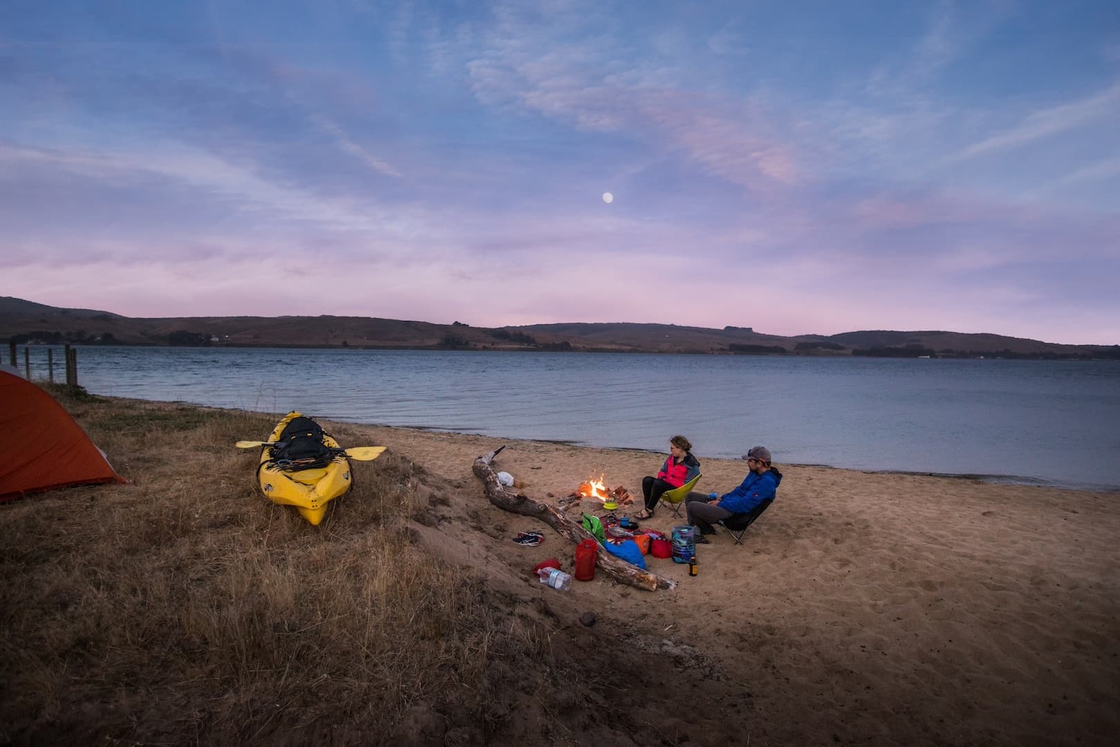 Overnight Take-Away Kayak Rentals on Tomales Bay — Self-Guided Sea Kayak Adventures from Point Reyes Station