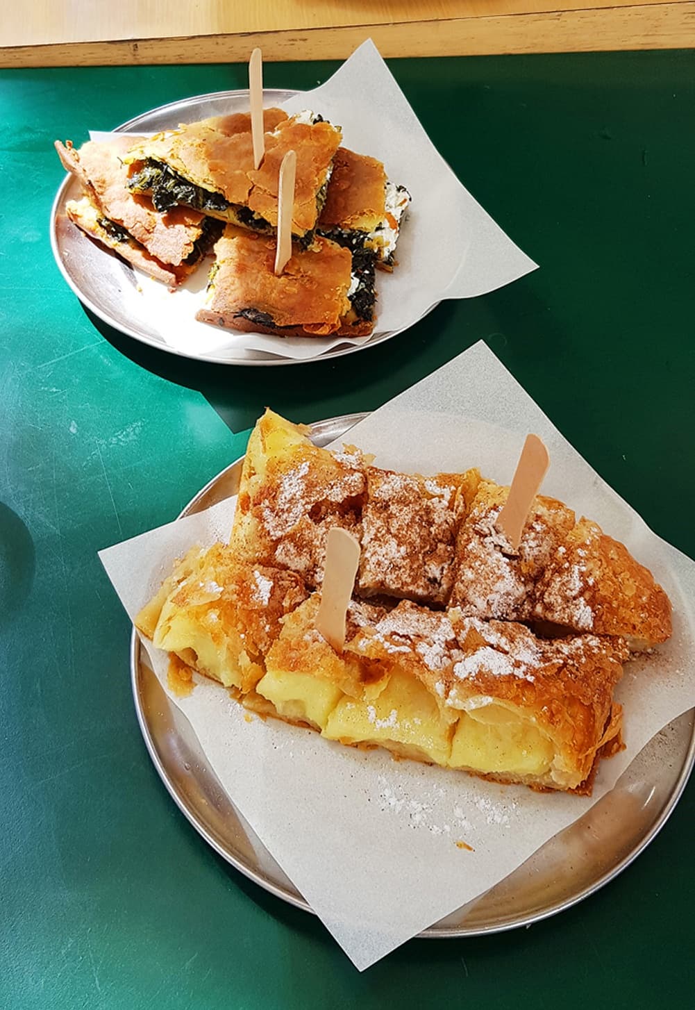 Traditional Greek Breakfast with Food Around Athens