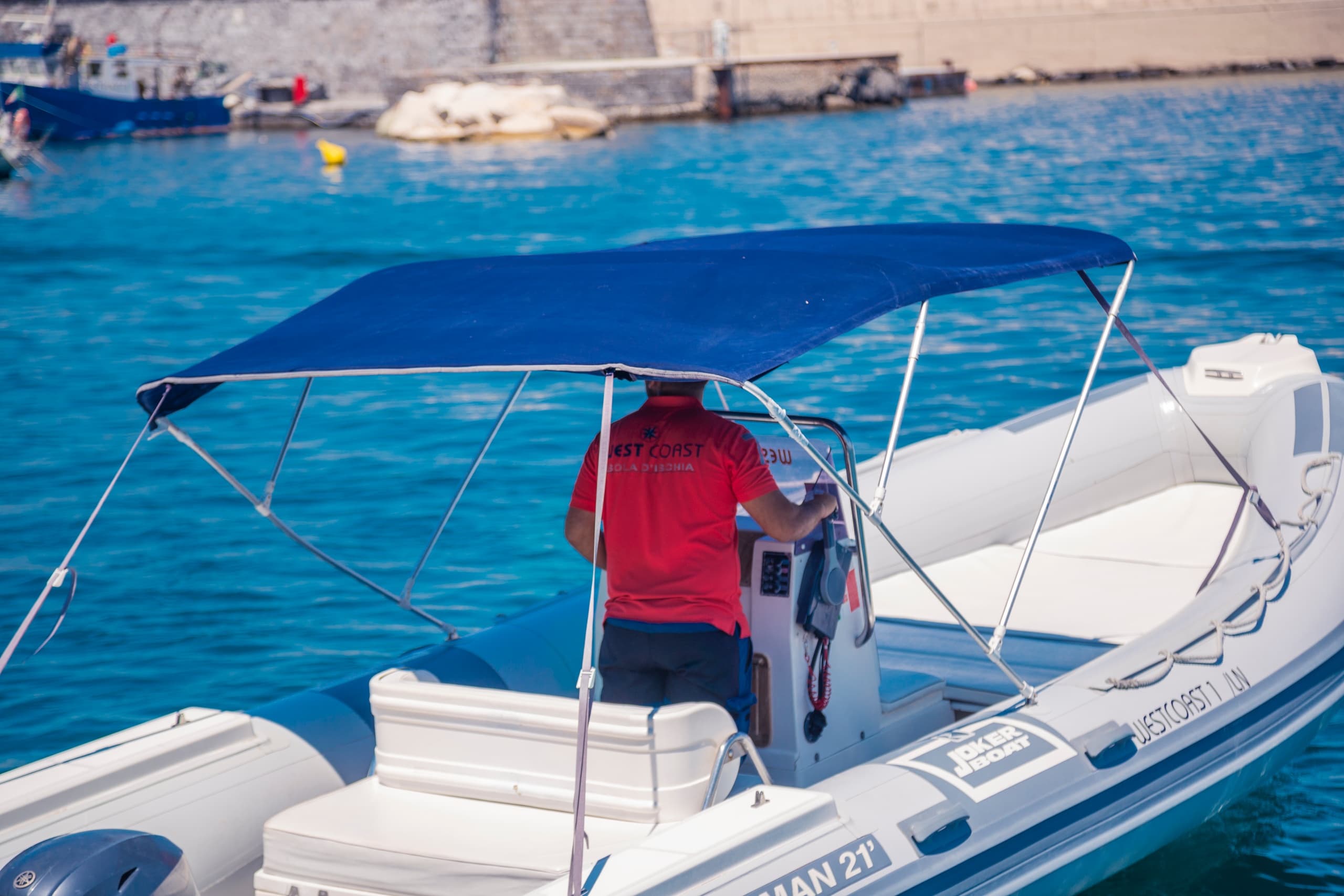 Water Activities on Ischia: Joker Boat Clubman 6.3m Adventure