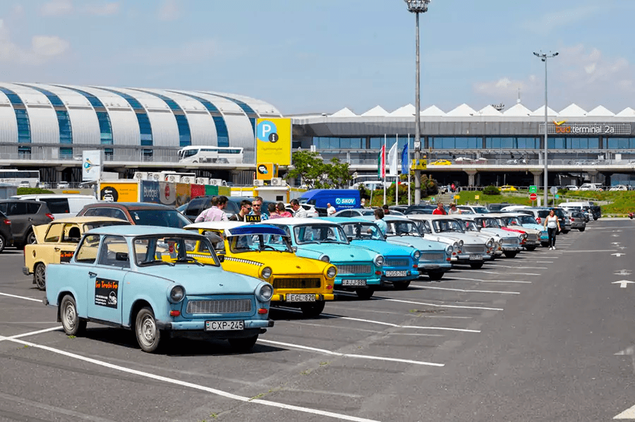 Classic Trabant Transfers with Go Trabi Go in Budapest