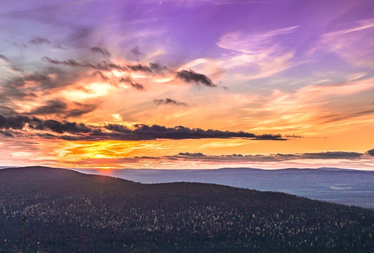 Mindful Summit Walk on Levi Fell, Kittilä, Lapland