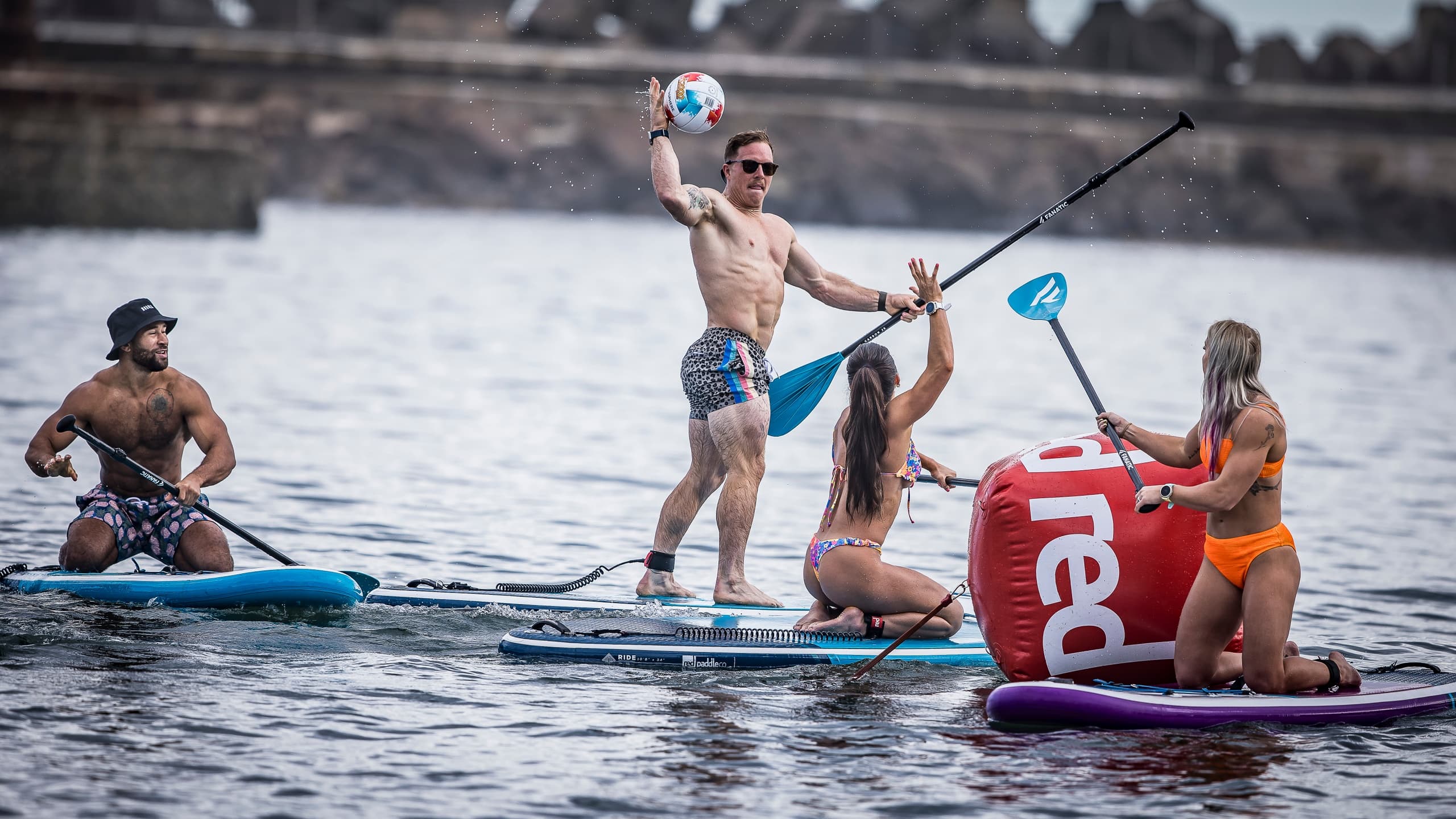 SUP Ball on Lake Illawarra: Play Standup Paddle Netball in Shellharbour