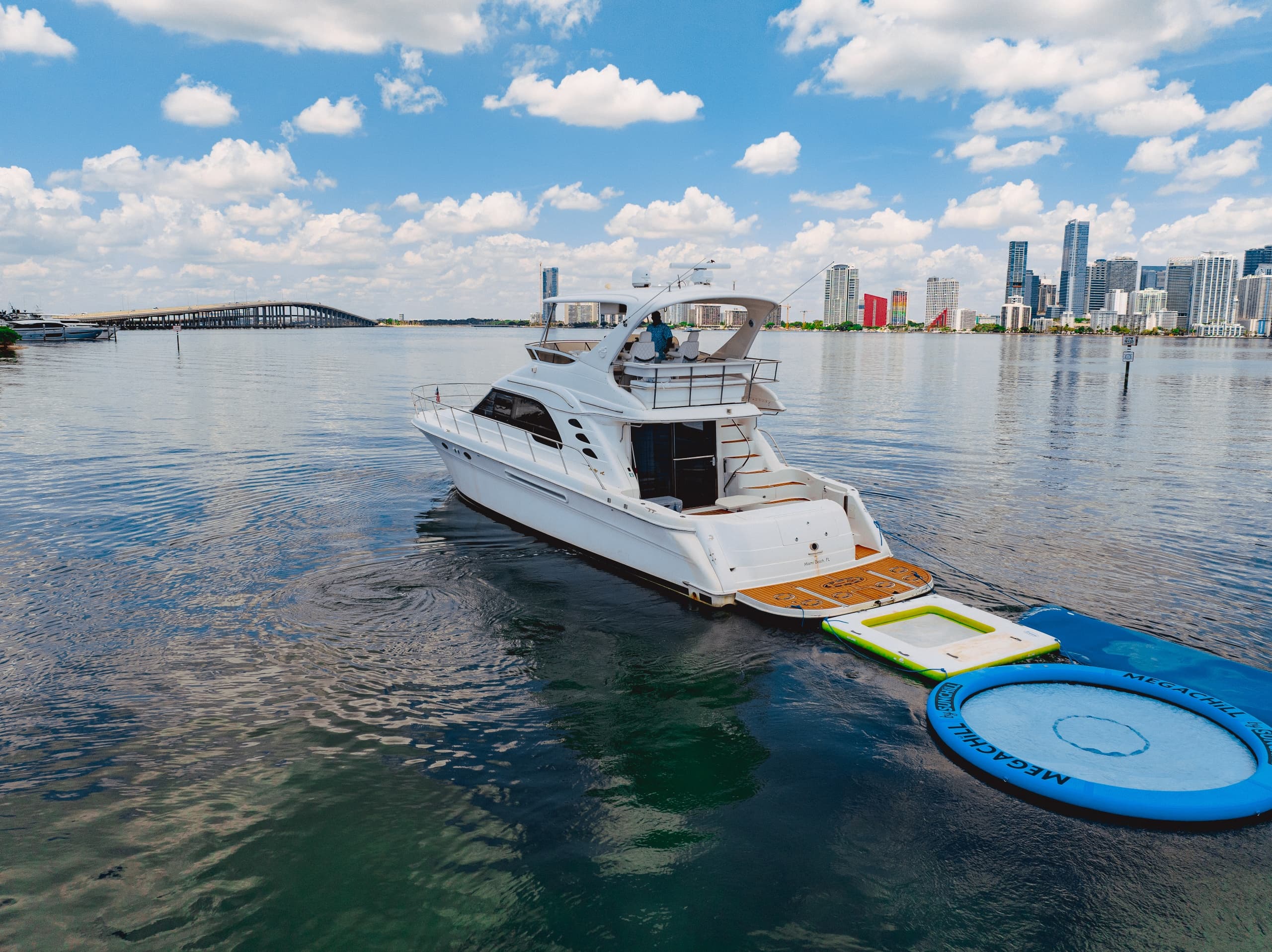 Luxury Yacht Day Cruise with Distraction Yachts Miami