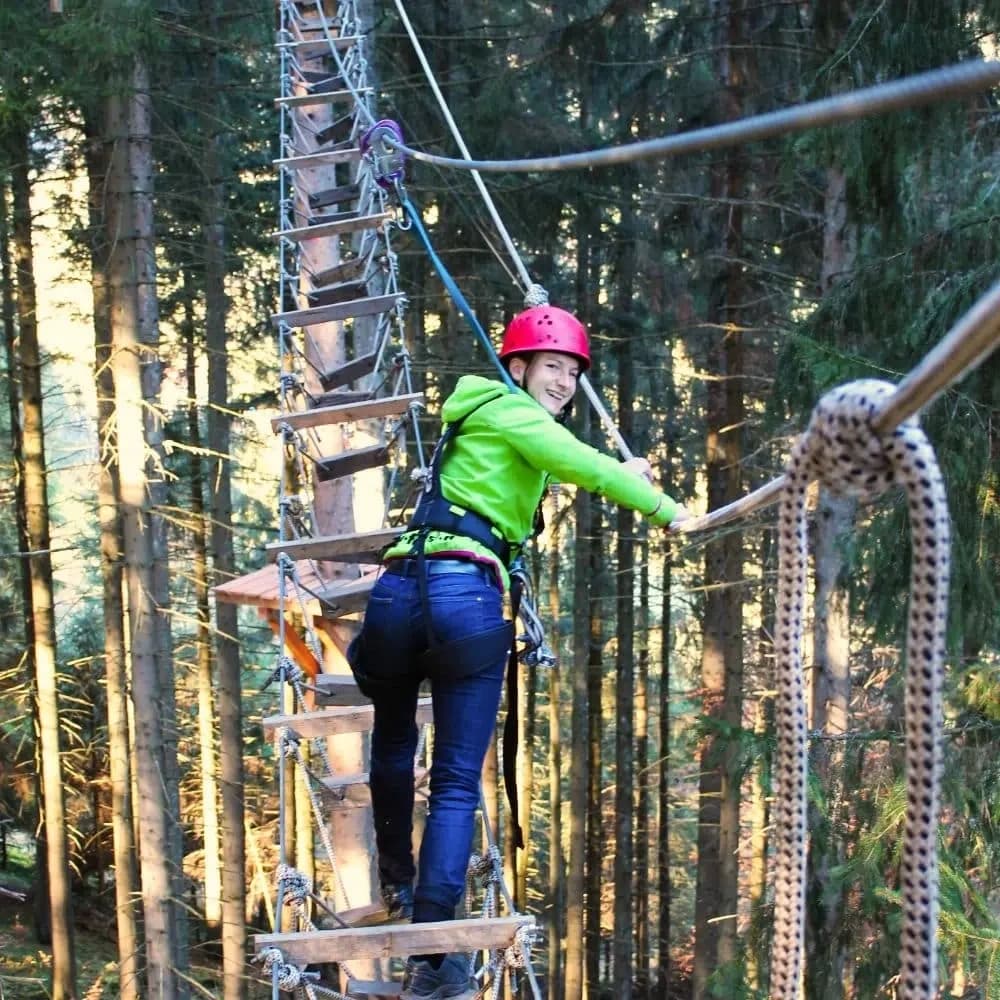 Kletterwald Titisee: School-Only Canopy Courses at Lake Titisee