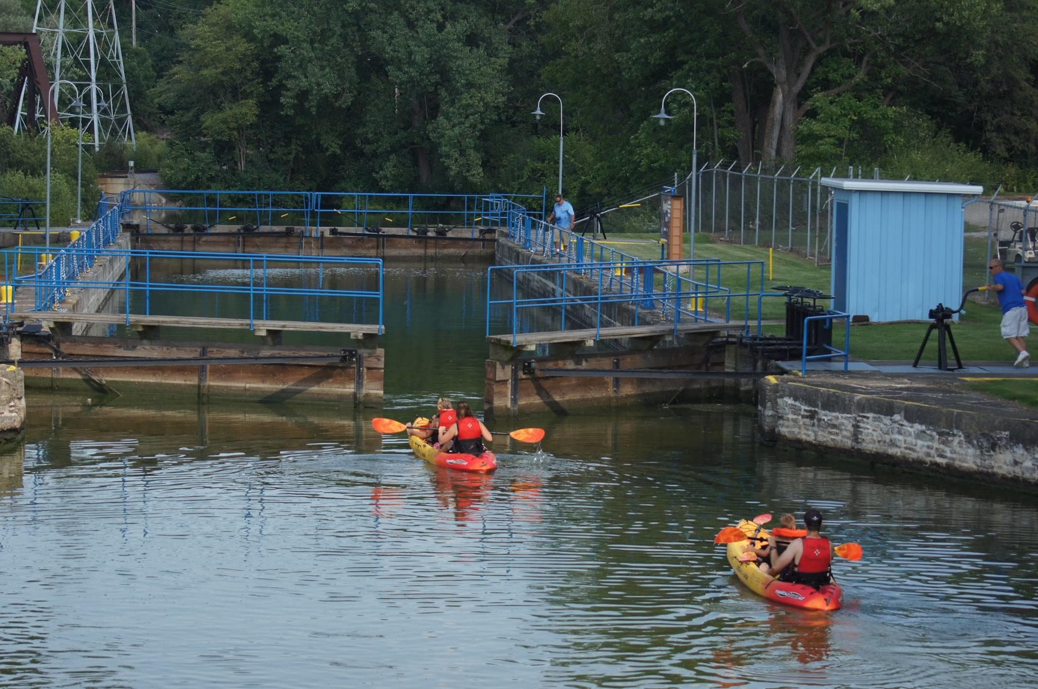 Explore the Appleton Locks Paddle in Kimberly, Wisconsin