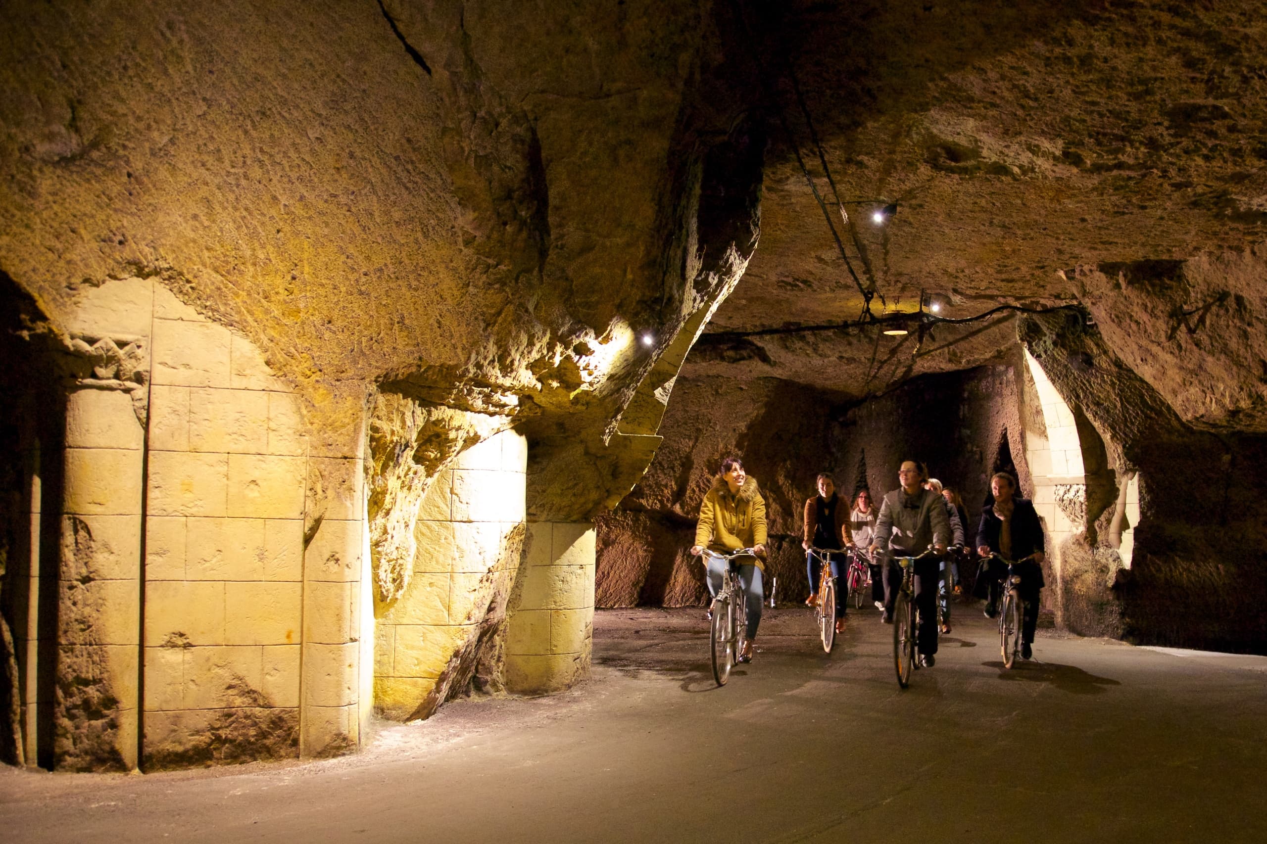 Cycling & Wine Tasting at Caves Bouvet Ladubay in Loire Valley