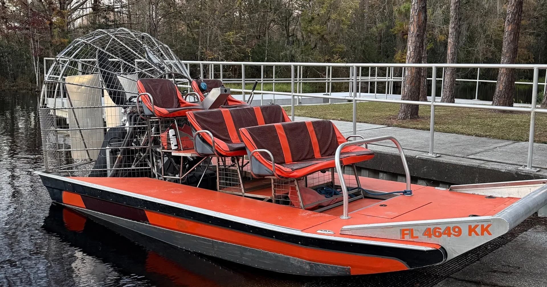 Airboat in Sanford, Florida