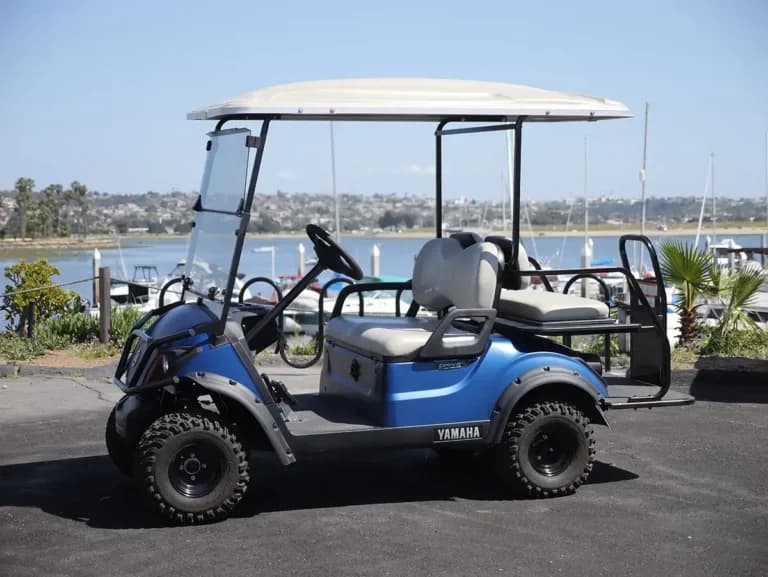 Explore Campland on the Bay with 4-Person Golf Cart Rentals for Effortless Adventure